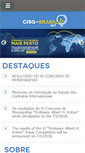 Mobile Screenshot of cisg-brasil.net