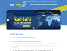 Tablet Screenshot of cisg-brasil.net